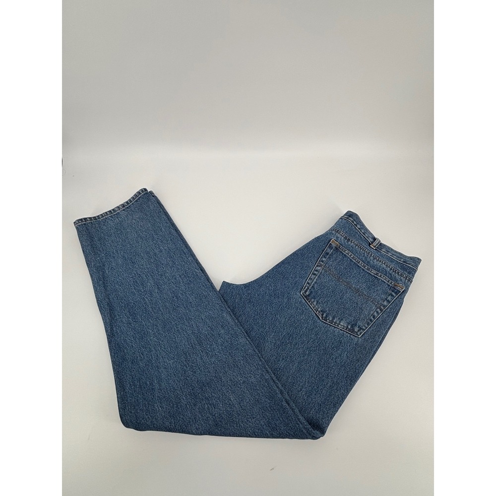 OshKosh 1895 Mens Straight Leg Jeans Blue Medium Wash 36x34 100% Cotton Denim